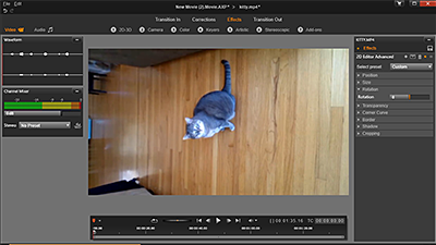 Rotate and flip video