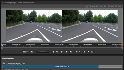 Make movies in stereoscopic 3D