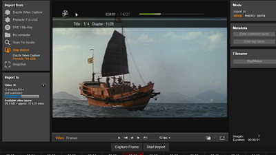 Stop motion and green screen